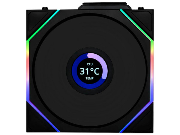 Ventilador Lian Li Uni Fan TL de 120mm, hasta 1900RPM, Color Negro.