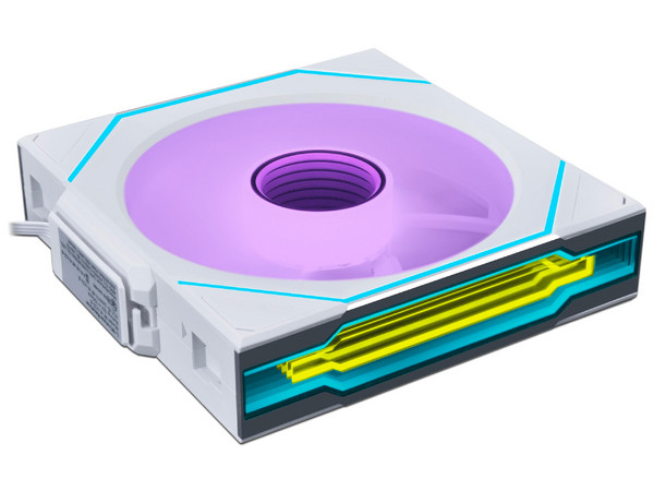 Ventilador LIAN LI UNI FAN SL-INF Wireless 120mm, LED ARGB. Color Blanco.