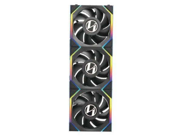 Ventilador Lian Li Unifan SL Black, Wireless LCD 120mm, ARGB, Silencioso, Control Inalámbrico, Color Negro.