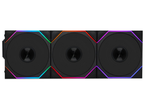 Kit de 3 Ventiladores Lian Li UNI FAN TL, 120mm, hasta  1900RPM, Color Negro.