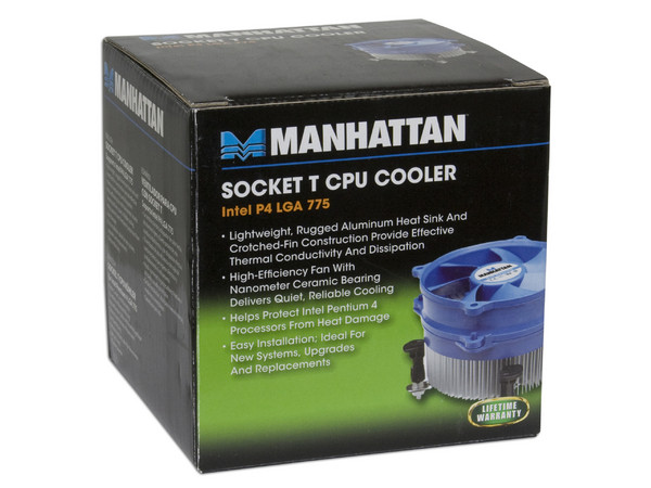 Disipador y Ventilador Manhattan para Intel Socket 775