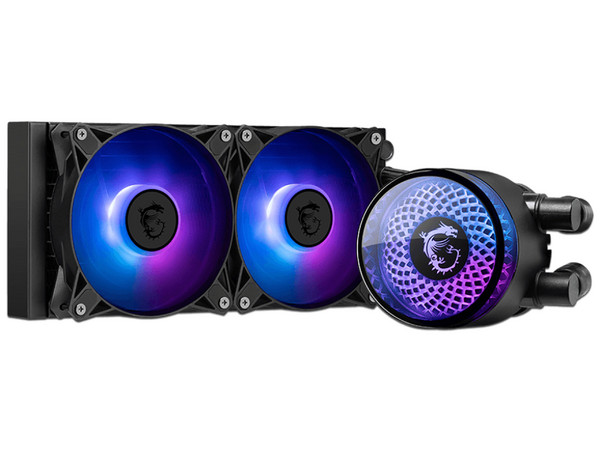 Sistema de Enfriamiento Líquido MSI CORELIQUID A12 240, Con Iluminación RGB, 240mm, Color Negro.