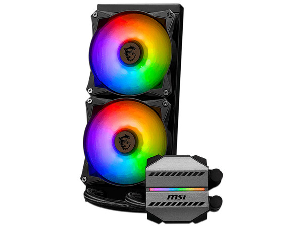 NA-Sistema de Enfriamiento Líquido MSI CORELIQUID M240 ARGB de 240mm.