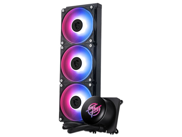 Sistema de Enfriamiento Líquido MSI MPG CoreLiquid P13, Radiador de 360mm, ARGB, Color negro.