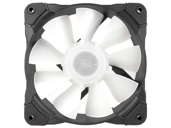 Kit de 3 Ventiladores Munfrost Sunflower, 120mm, 1100 RPM, ARGB, Incluye Controlador, Color Negro.