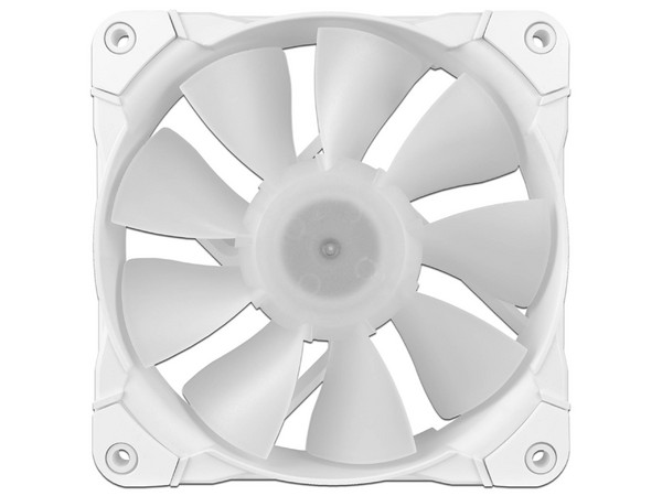 Ventilador Munfrost Sunflower, 120mm, 1100 RPM, ARGB, Color Blanco.