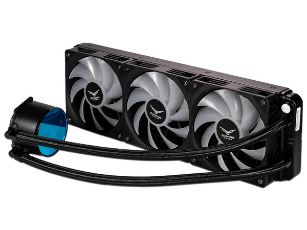 Enfriamiento Líquido Naceb Ártico 360, Para CPU, 3 Ventiladores 120 mm, Hasta 1800 RPM, Negro.