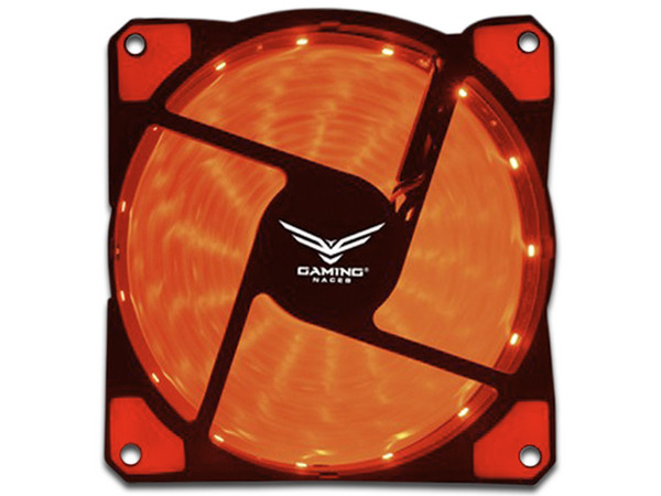 Ventilador Naceb Ring 0921A de 120 mm. Color Rojo.
