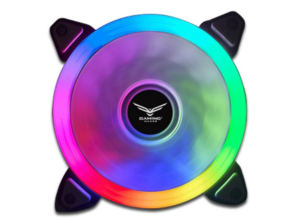 Ventilador Naceb NA-0922 RGB 120 para Gabinete, 120 mm.
