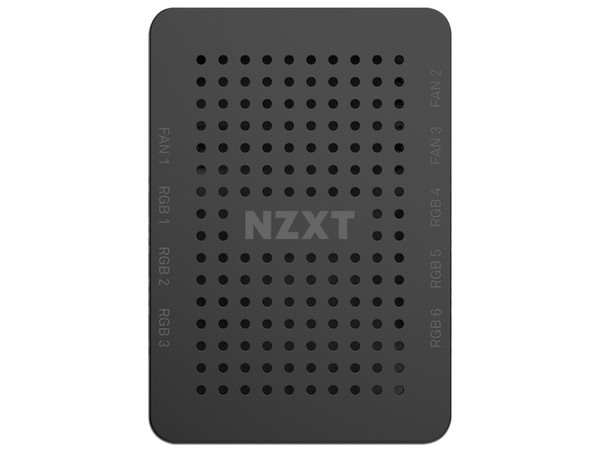 Controlador RGB y de Ventilador NZXT AC-CRFR0-B1, 3 Canales de Ventilador, 6 Canales de Iluminación RGB. Color Negro. (No Incluye Ventiladores).