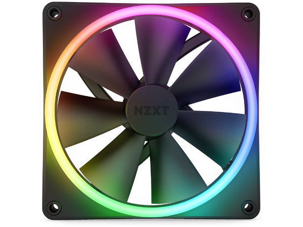 Ventilador NZXT F140 RGB Duo de 140mm, 1800RPM. Color Negro.