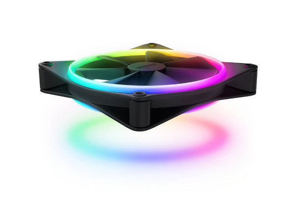 Ventilador NZXT F140 RGB Duo de 140mm, 1800RPM. Color Negro.