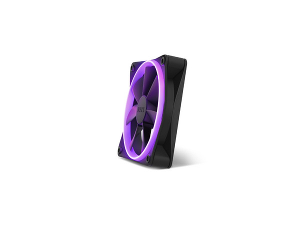 Ventilador NZXT F120, 120mm, RGB, Color Negro.