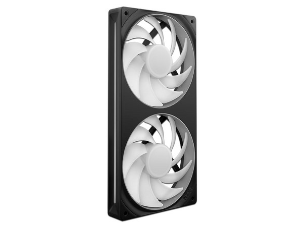 Ventilador NZXT F240 RGB de 240mm, hasta 2400RPM, Color Negro.