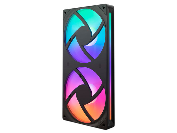 Ventilador NZXT F240 RGB de 240mm, hasta 2400RPM, Color Negro.