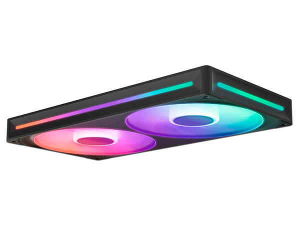 Ventilador para Gabinete NZXT F280 RGB Core de 280mm. Color Negro.