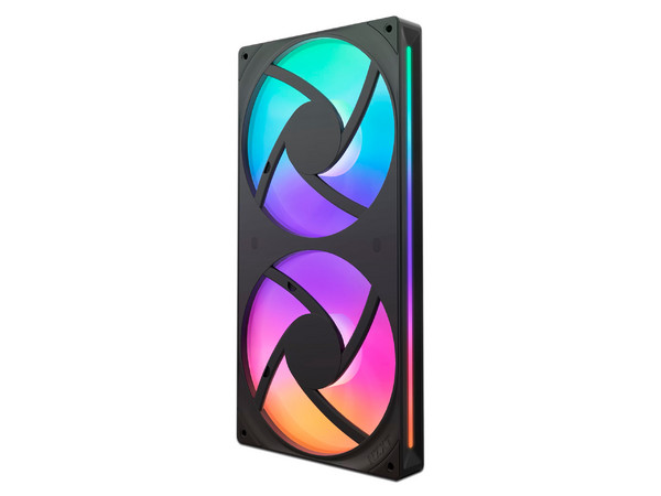 Ventilador para Gabinete NZXT F280 RGB Core de 280mm. Color Negro.