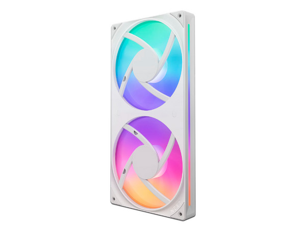 Ventilador para Gabinete NZXT F280 RGB Core de 280mm. Color Blanco.
