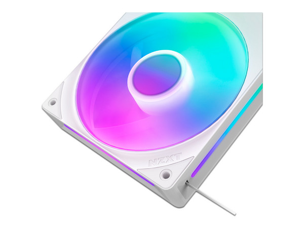 Ventilador NZXT F280 RGB Core de 280mm. Color Blanco