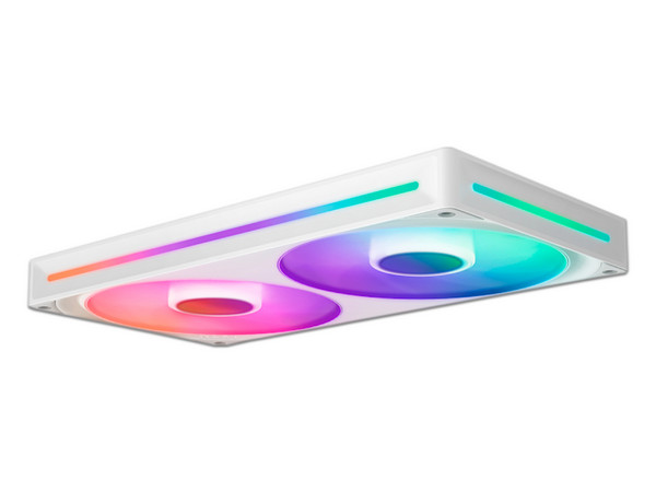Ventilador NZXT F280 RGB Core de 280mm. Color Blanco