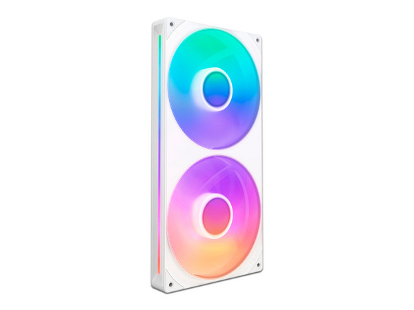 Ventilador NZXT F280 RGB Core de 280mm. Color Blanco