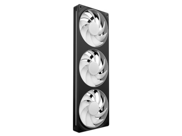 Kit de 3 Ventiladores NZXT F360 RGB Core de 360mm, Un solo marco, Color Negro.