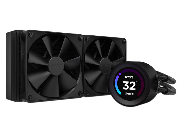 Sistema de Enfriamiento Líquido NZXT Kraken Elite de 240mm con Pantalla LCD de 2.36