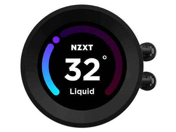 Sistema de Enfriamiento Líquido NZXT Kraken Elite de 280mm con Pantalla LCD de 2.36