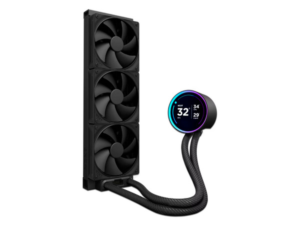 Sistema de Enfriamiento Liquido Kraken Elite 360, Pantalla LCD de 2.72