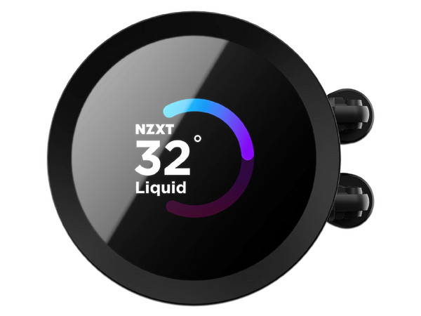 Sistema de Enfriamiento Líquido NZXT Kraken RGB de 280mm con Pantalla LCD de 1.54