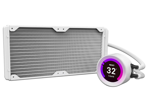 Sistema de enfriamiento líquido NZXT Kraken Z63 RGB de 240mm, Pantalla Digital 2.36