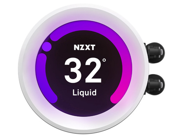 Sistema de enfriamiento líquido NZXT Kraken Z63 RGB de 240mm, Pantalla Digital 2.36