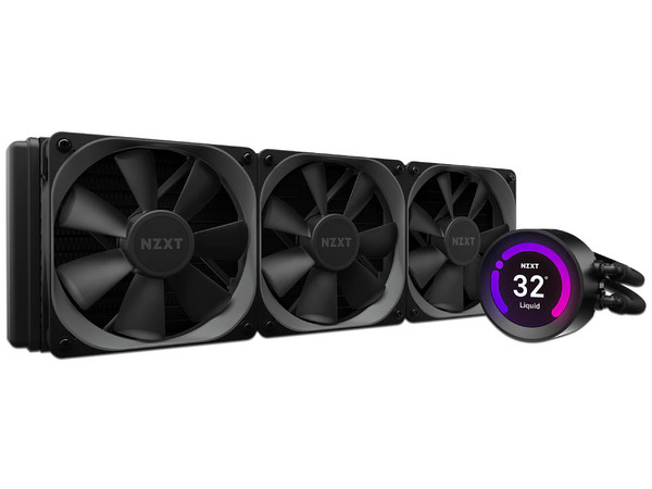 Sistema de enfriamiento líquido NZXT Kraken Z73 RGB, Pantalla Digital 2.36