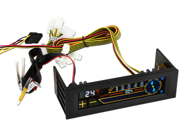 Controlador de hasta 5 ventiladores interno NZXT Sentry 2 con pantalla TouchScreen