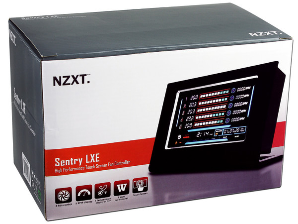 Controlador de hasta 5 ventiladores externo NZXT Sentry LXE con pantalla TouchScreen