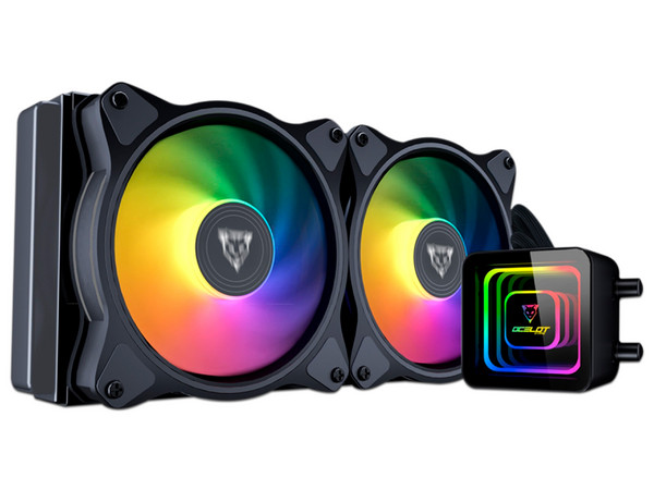 Sistema de enfriamiento líquido Ocelot Gaming OEL 240, RGB, 240mm.