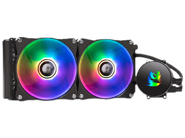 Sistema de Refrigeración Líquida REDRAGON EFFECT X RGB CCW3000, Para Socket Intel LGA2011-V3, 2011, 1366, 115X,775 y AMD AM4, AM3+, AM3, FM2+, FM2.