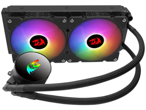 Sistema de Refrigeración Líquida REDRAGON EFFECT X RGB CCW3000, Para Socket Intel LGA2011-V3, 2011, 1366, 115X,775 y AMD AM4, AM3+, AM3, FM2+, FM2.