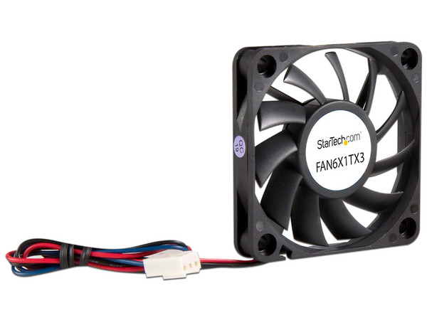 Ventilador StarTech de 60mm, 4000 RPM, 28dBA. Color Negro.