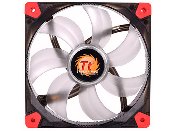 Ventilador Thermaltake Luna 12, 120 mm con Leds Blancos, 1200 RPM, 20.7dBA
