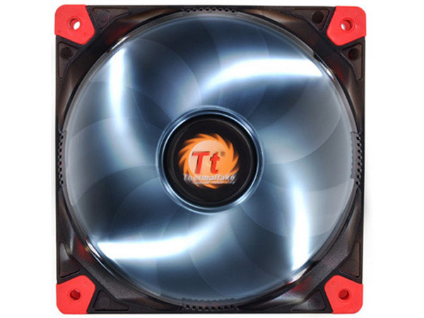 Ventilador Thermaltake Luna 12, 120 mm con Leds Blancos, 1200 RPM, 20.7dBA