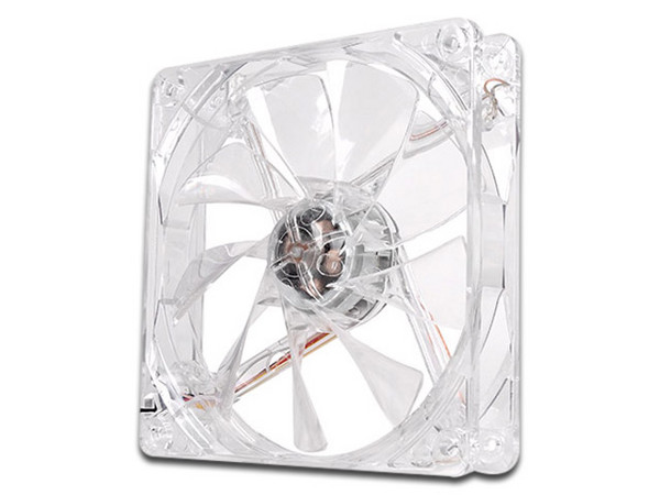 Ventilador Thermaltake Pure12, 120 mm, 1000 RPM, 19.5 dBA, 9 Aspas, LED rojo.