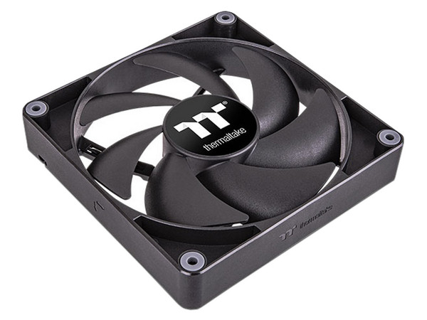 Kit de 2 Ventiladores Thermaltake TT CT120, 120mm, Color Negro.