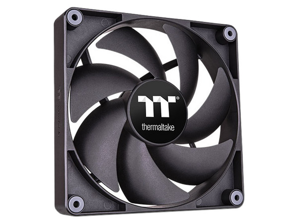 Kit de 2 Ventiladores Thermaltake TT CT120, 120mm, Color Negro.