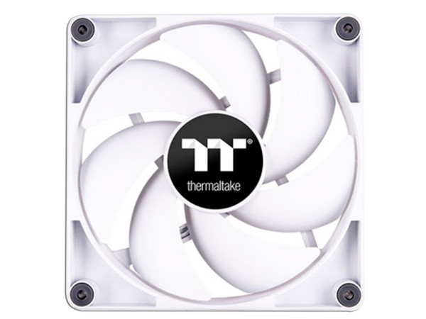 Kit de 2 Ventiladores Thermaltake TT CT120, 120mm, Color Blanco.