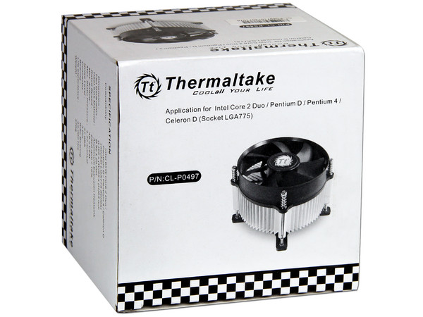 Disipador y Ventilador Thermaltake para Intel Socket 775.