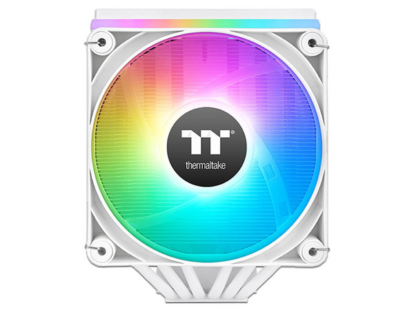 Disipador y Ventilador Thermaltake Astria 600 ARGB de 120mm, Compatible con Intel LGA 1200 / 115x / 1700 / 1851 y AMD AM4 / AM5, Color Blanco.