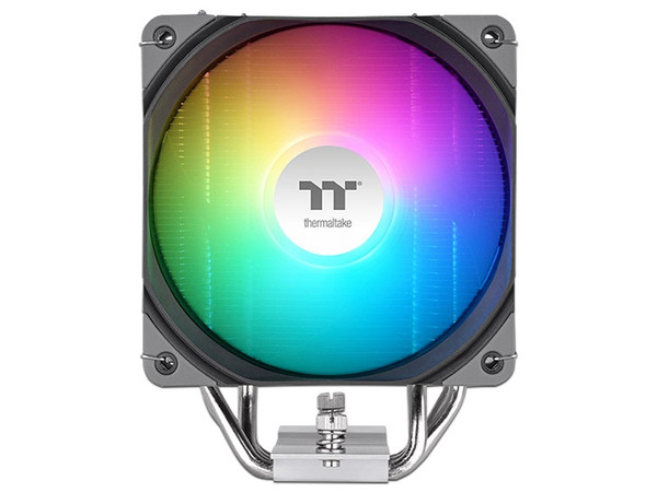 Disipador y Ventilador Thermaltake UX500 ARGB de 120mm, Compatible con Intel LGA 1200 / 115x / 1700 / 1851 y AMD AM4 / AM5, Color Negro.