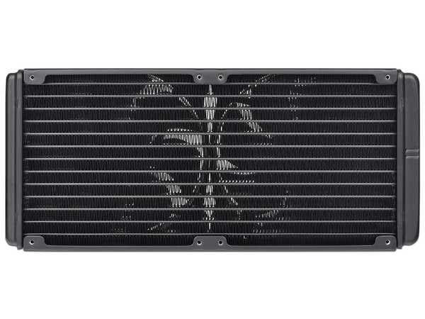 Sistema de enfriamiento líquido Thermaltake Agua 3.0 Riing RGB 280 con 2 ventiladores.