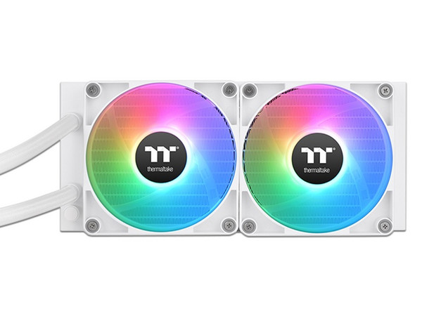 Sistema de Enfriamiento Líquido Thermaltake TH240 V2 ARGB, 240mm, 500-2000RPM, Soporta LGA 1700, 1200 y AMD AM4, AM5, Color Blanco.